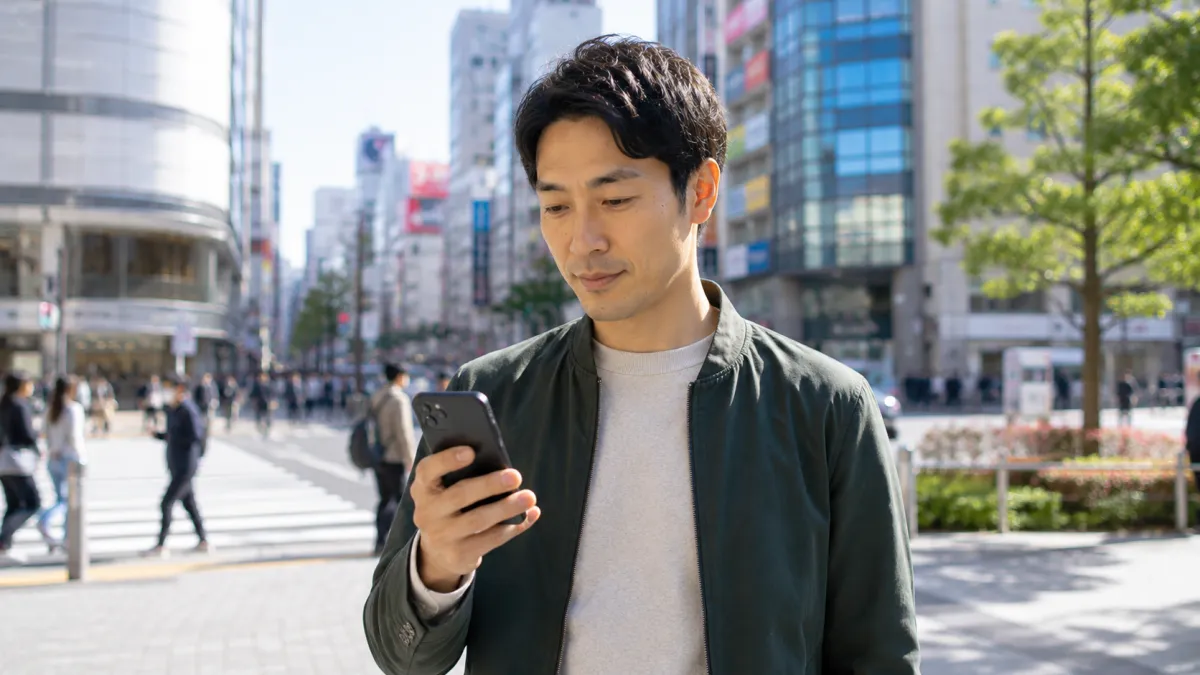 池袋でEDクリニックを探す男性
